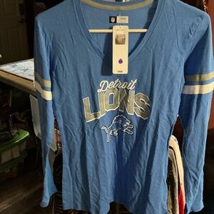 NFL Blue and Silver Long Sleeve Tee